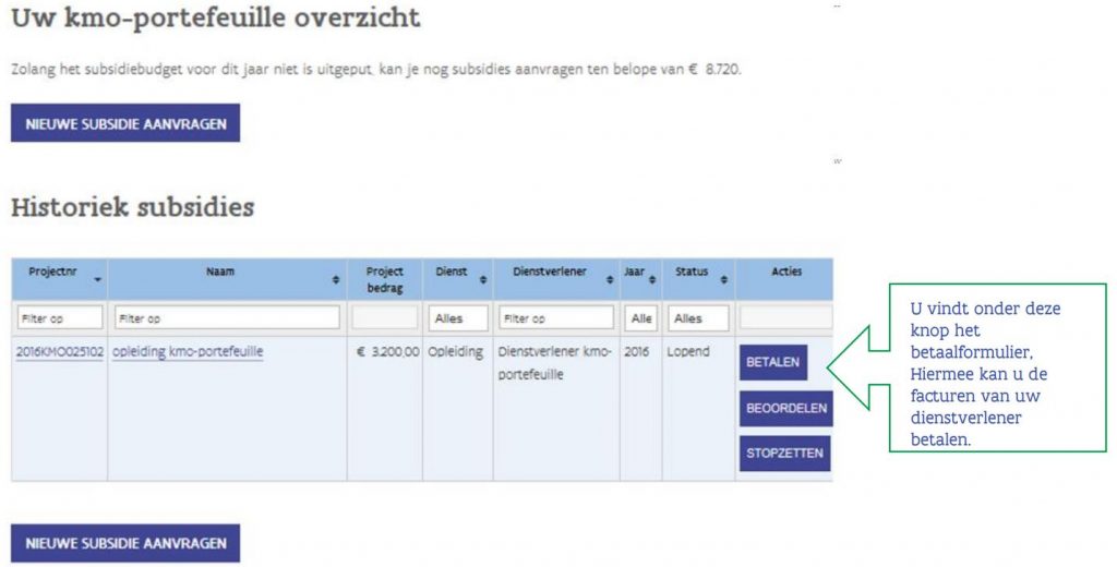 KMOP Stortingsprocess